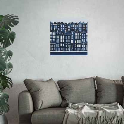 Blue Collection 27 Matte Print