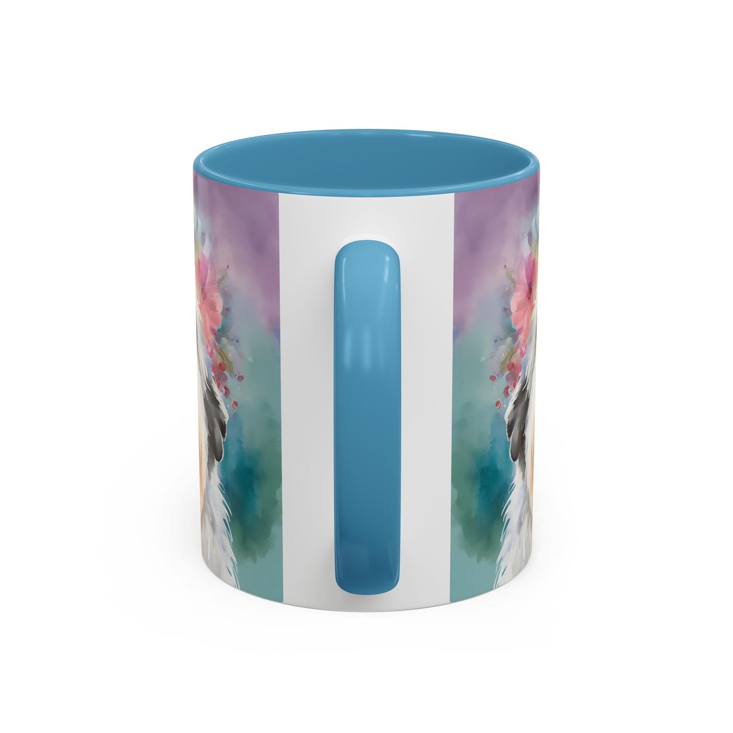 Bearded Collie 04 Accent Coffee Mug - Dog Lover Gift