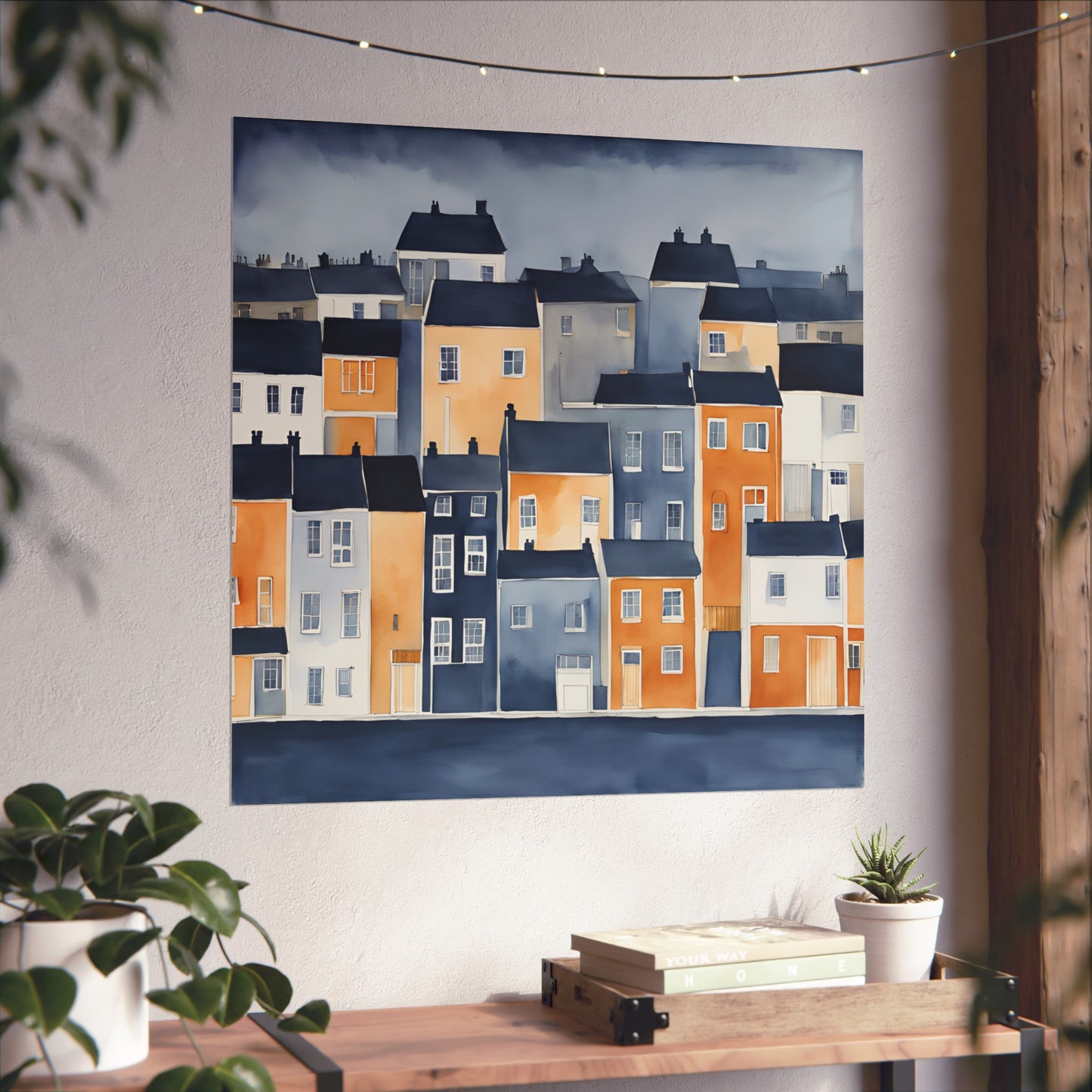 Blue Collection 21 Matte Print