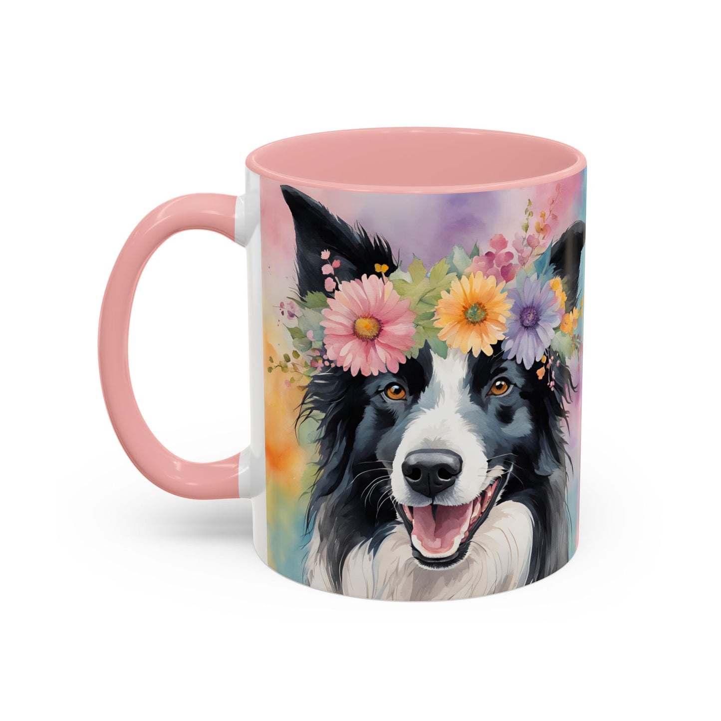 Border Collie 03 Accent Coffee Mug - Dog Lover Gift