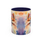 Pomeranian 04 Accent Coffee Mug - Dog Lover Gift
