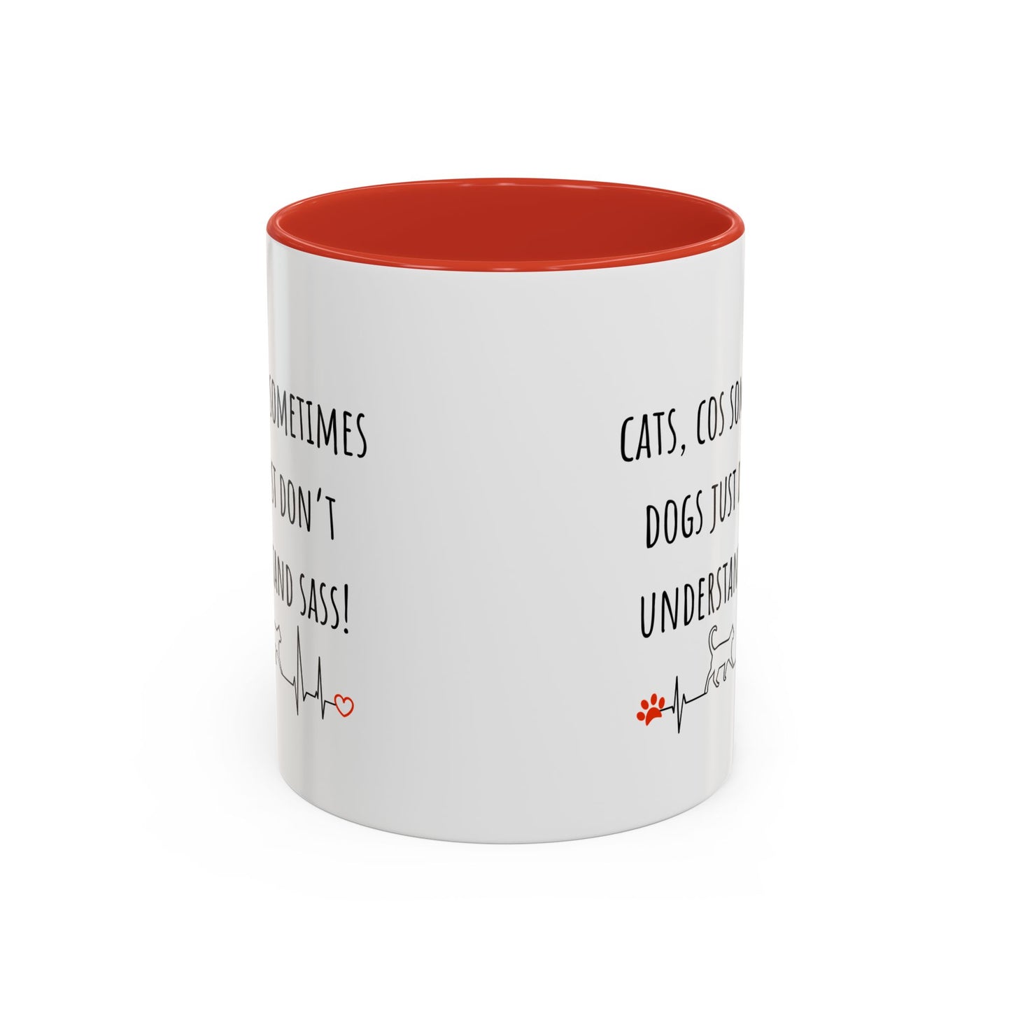 Cats V Dogs 2 Accent Coffee Mug (11oz)