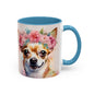 Chihuahua 01 Accent Coffee Mug - Dog Lover Gift