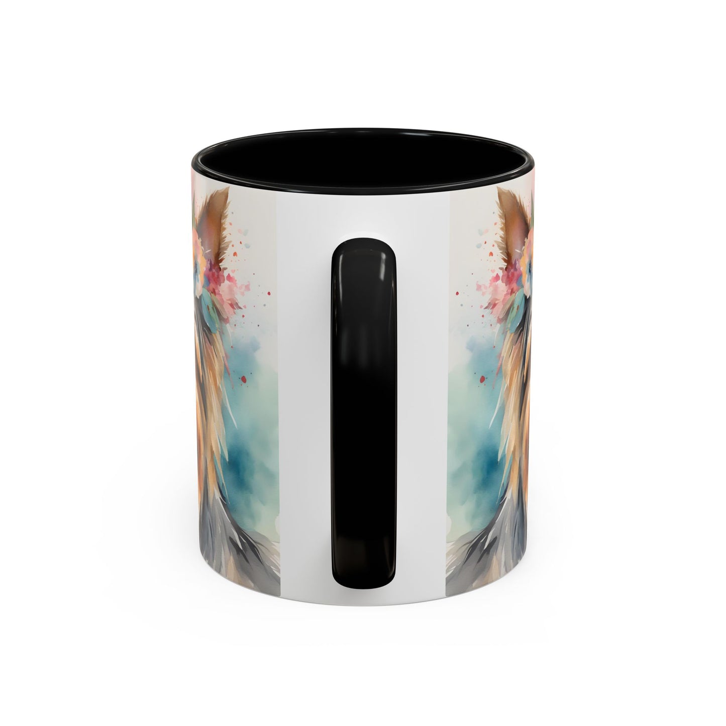 Yorkshire Terrier 04 Accent Coffee Mug - Dog Lover Gift