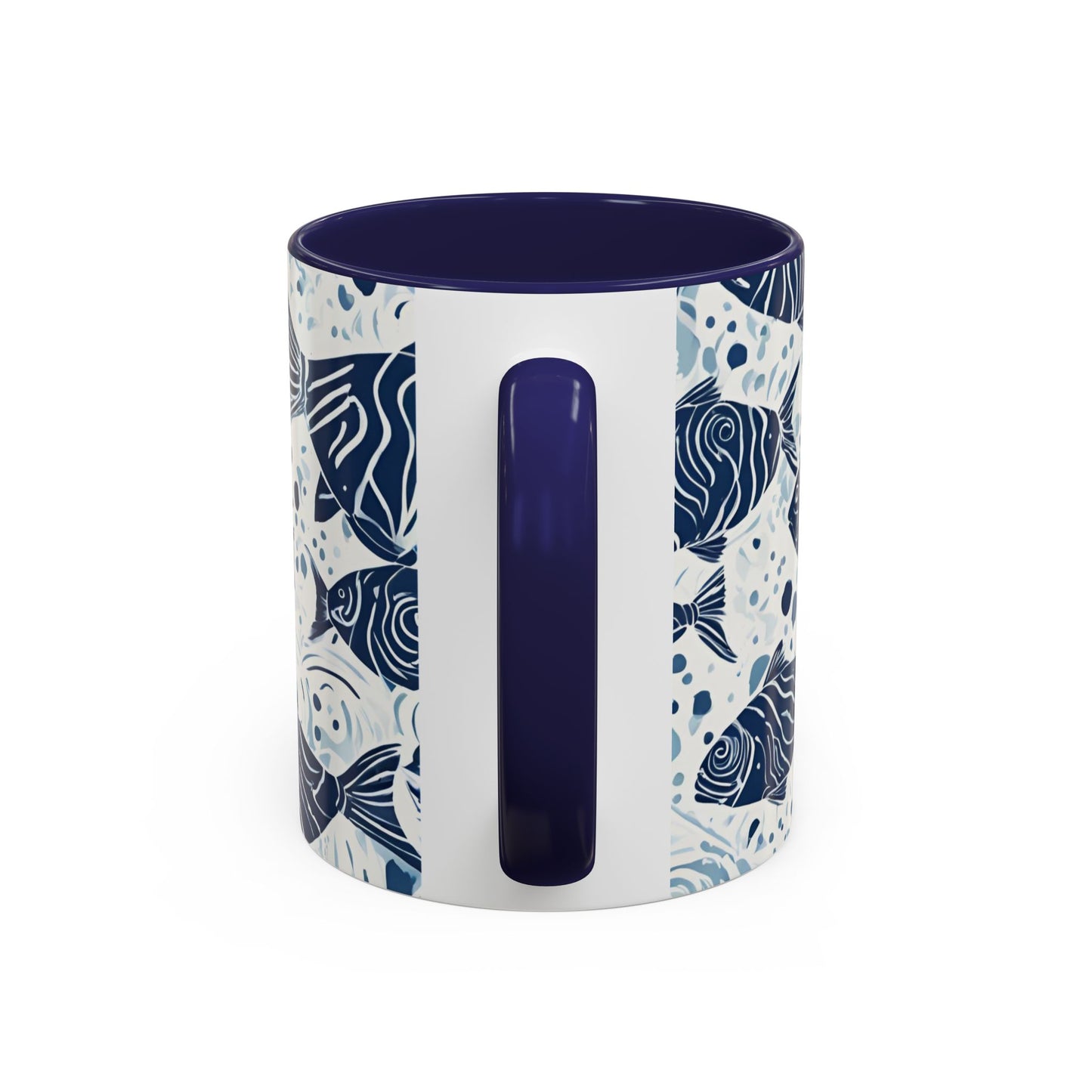 Fish 01 Accent Coffee Mug (11oz)