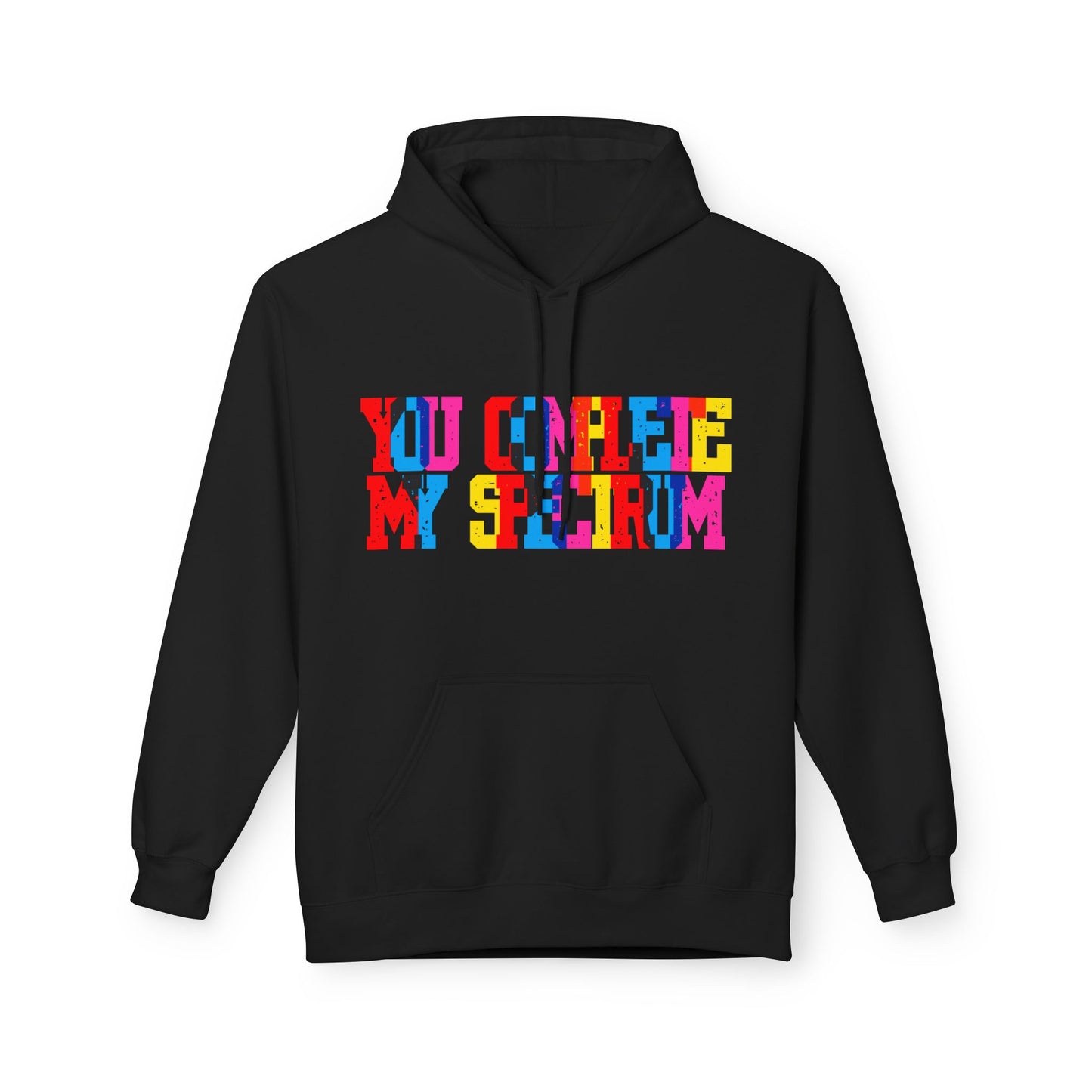 You Complete My Spectrum Unisex Valentines Hoodie