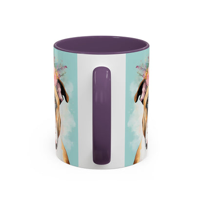 British Bulldog 02 Accent Coffee Mug - Dog Lover Gift
