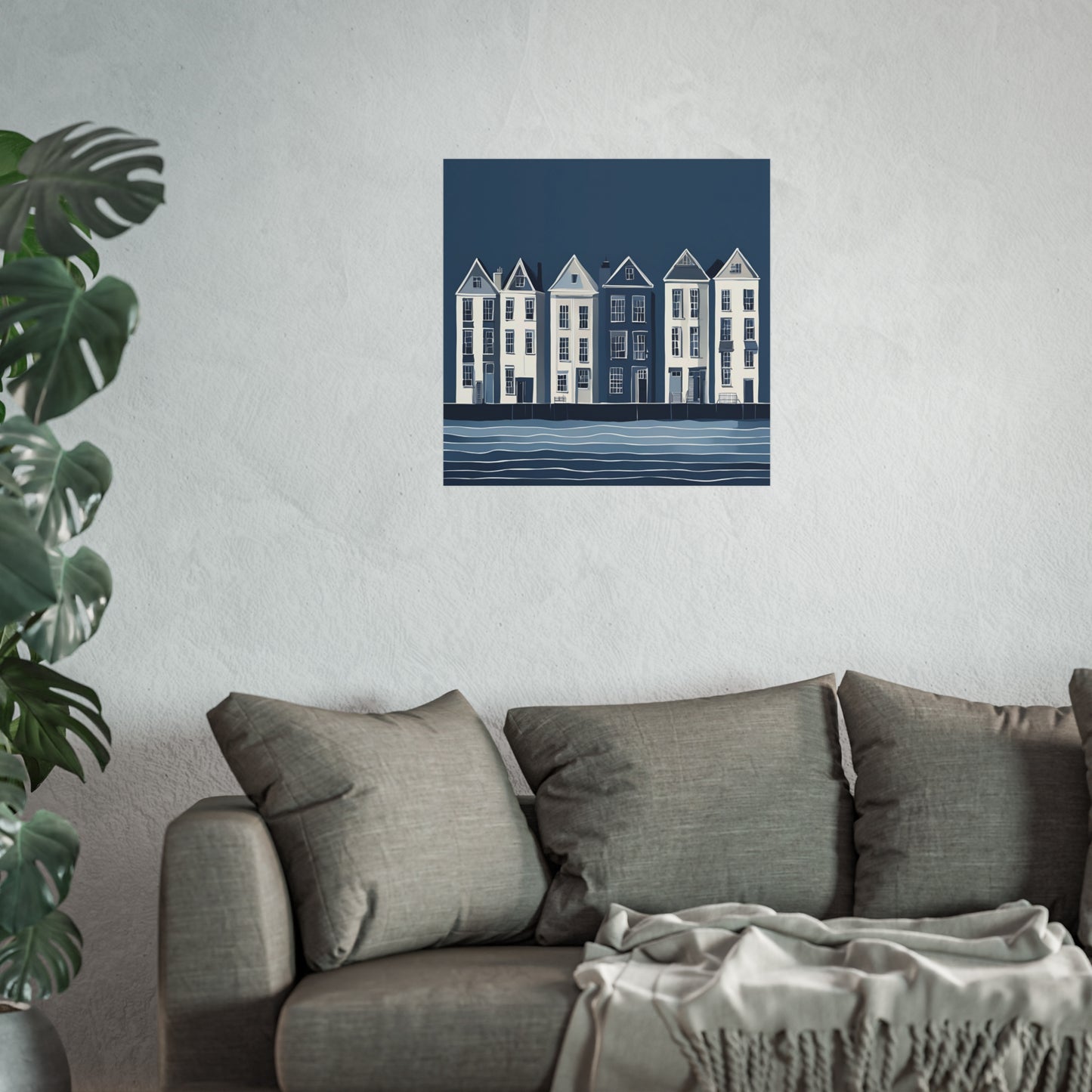 Blue Collection 33 Matte Print