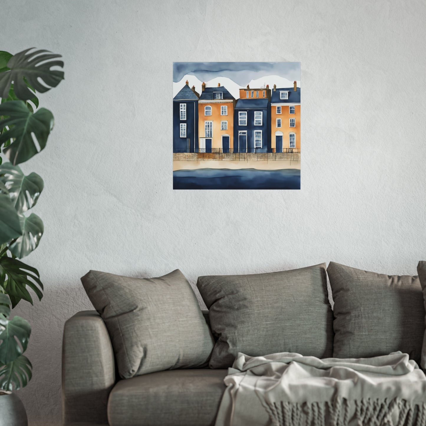 Blue Collection 31 Matte Print