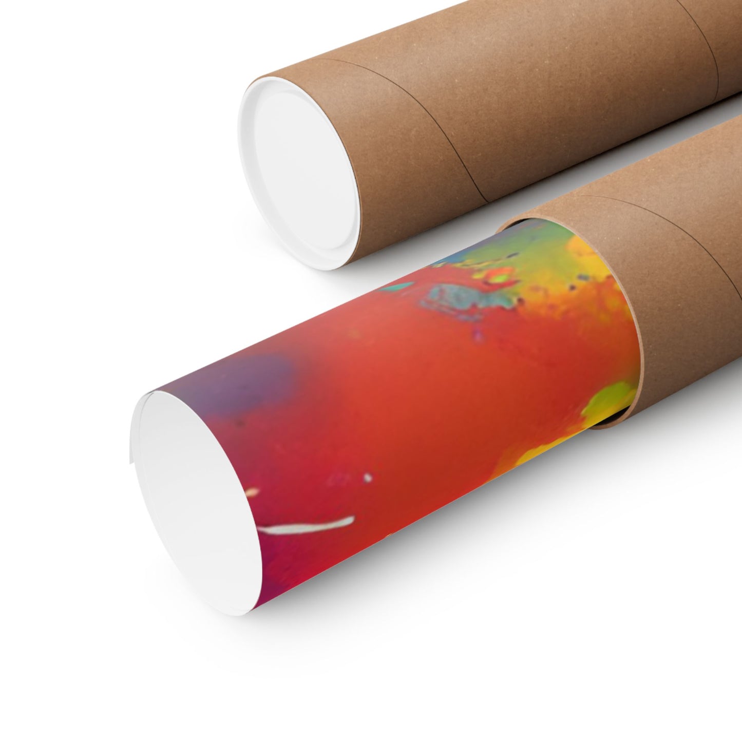 Multicolored Hare 1 Matte Vertical Poster