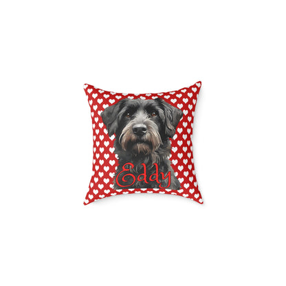 Personalized Valentine Pet Eddy Poly Cushion/Pillow 5 sizes