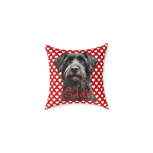 Personalized Valentine Pet Eddy Poly Cushion/Pillow 5 sizes