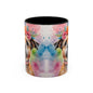 Border Terrier 04 Accent Coffee Mug - Dog Lover Gift