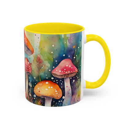 Mushroom 4 Accent Mug 11oz