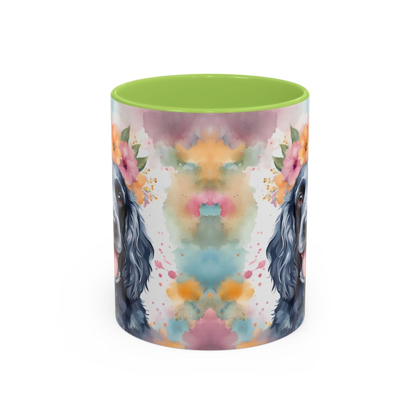 Blue Roan Cocker Spaniel 03 Accent Coffee Mug - Dog Lover Gift