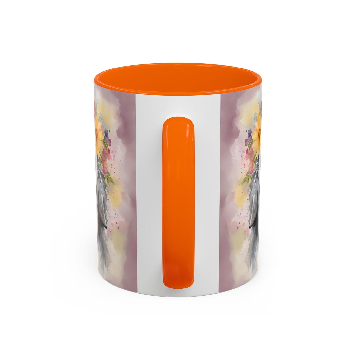 Bearded Collie 01 Accent Coffee Mug - Dog Lover Gift