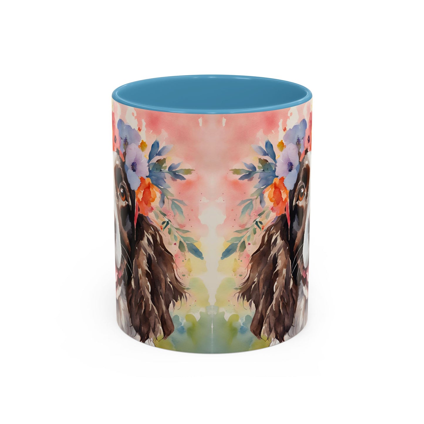 Springer Spaniel 03 Accent Coffee Mug - Dog Lover Gift