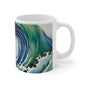 Japanese Waves 02 Mug - Nature's Beauty Collection