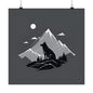 Lone Collection Wolf 14 Matte Square Posters