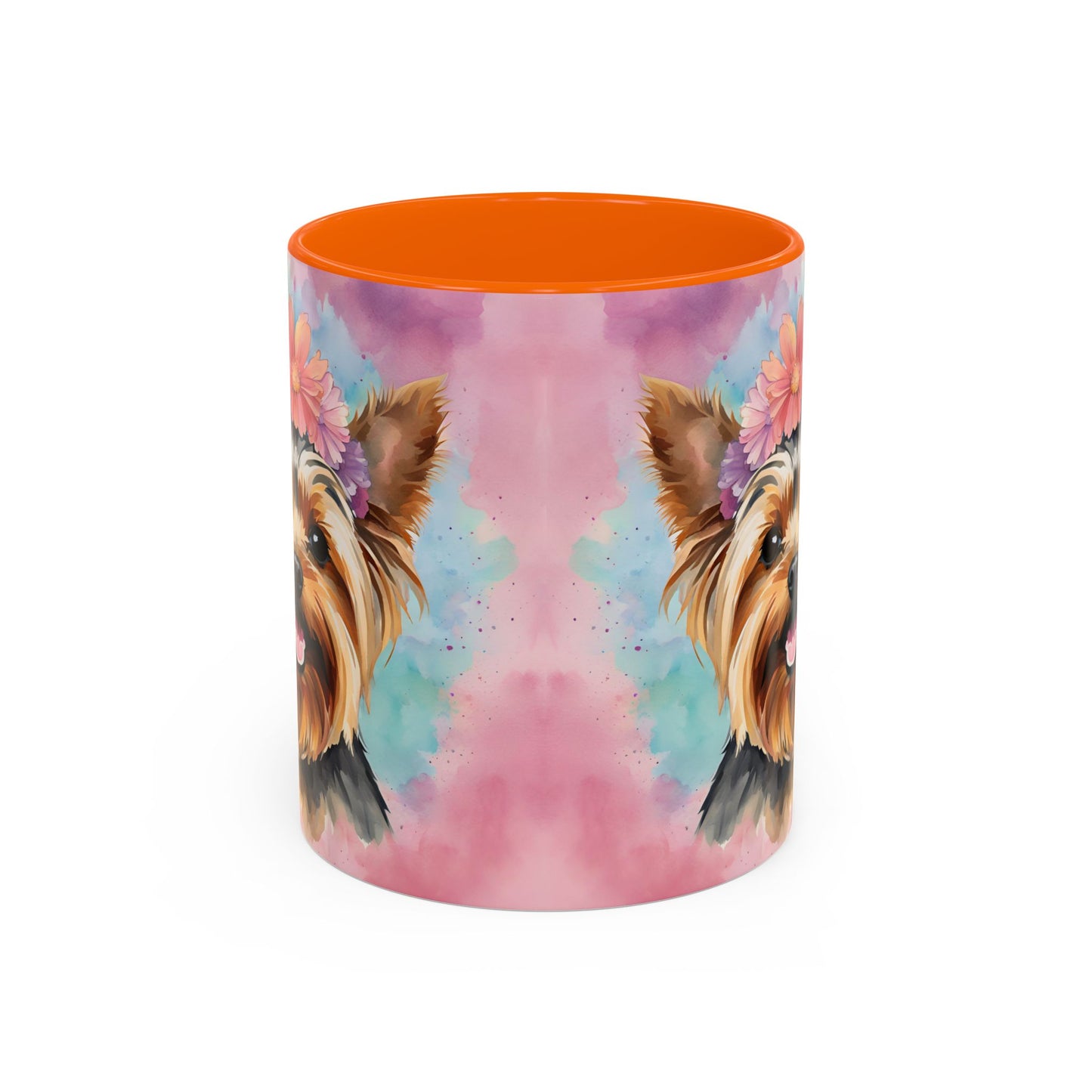 Yorkshire Terrier 02 Accent Coffee Mug - Dog Lover Gift
