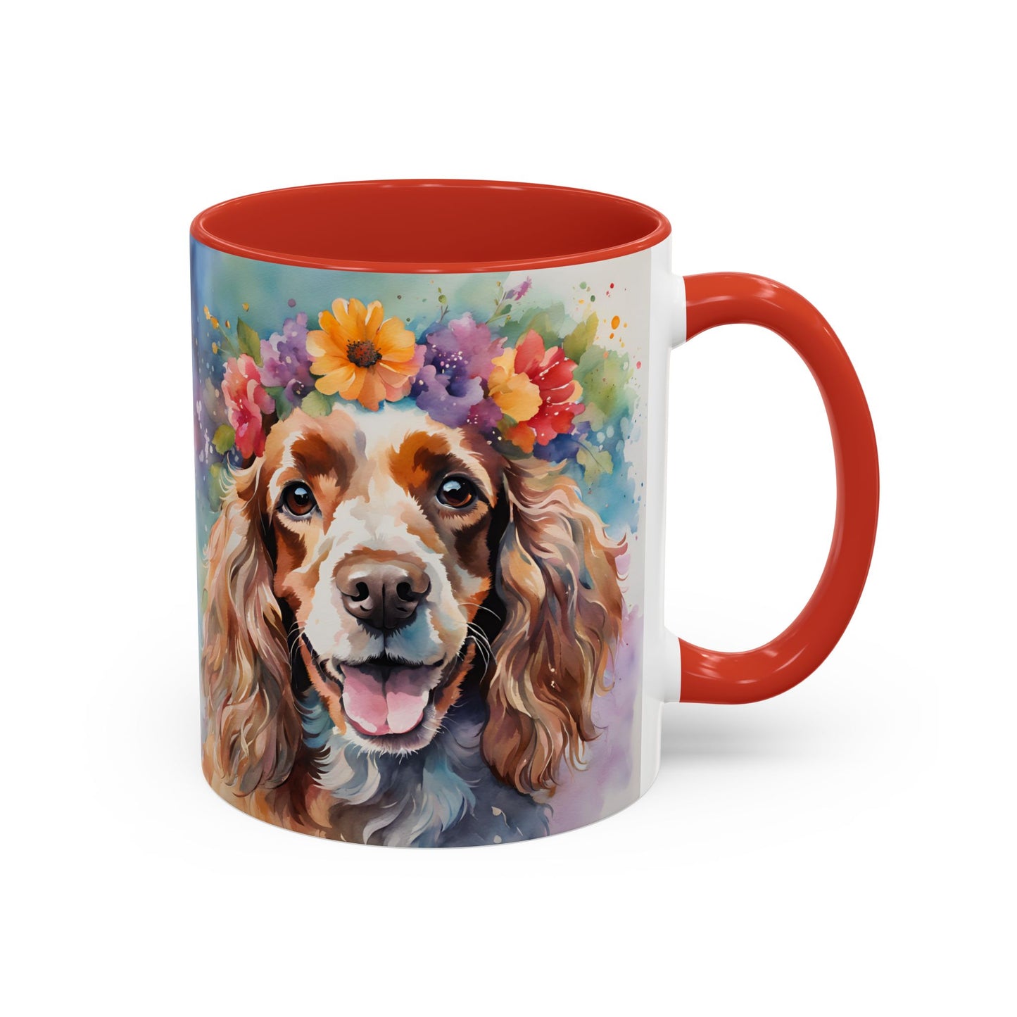 Cocker Spaniel 01 Accent Coffee Mug - Dog Lover Gift
