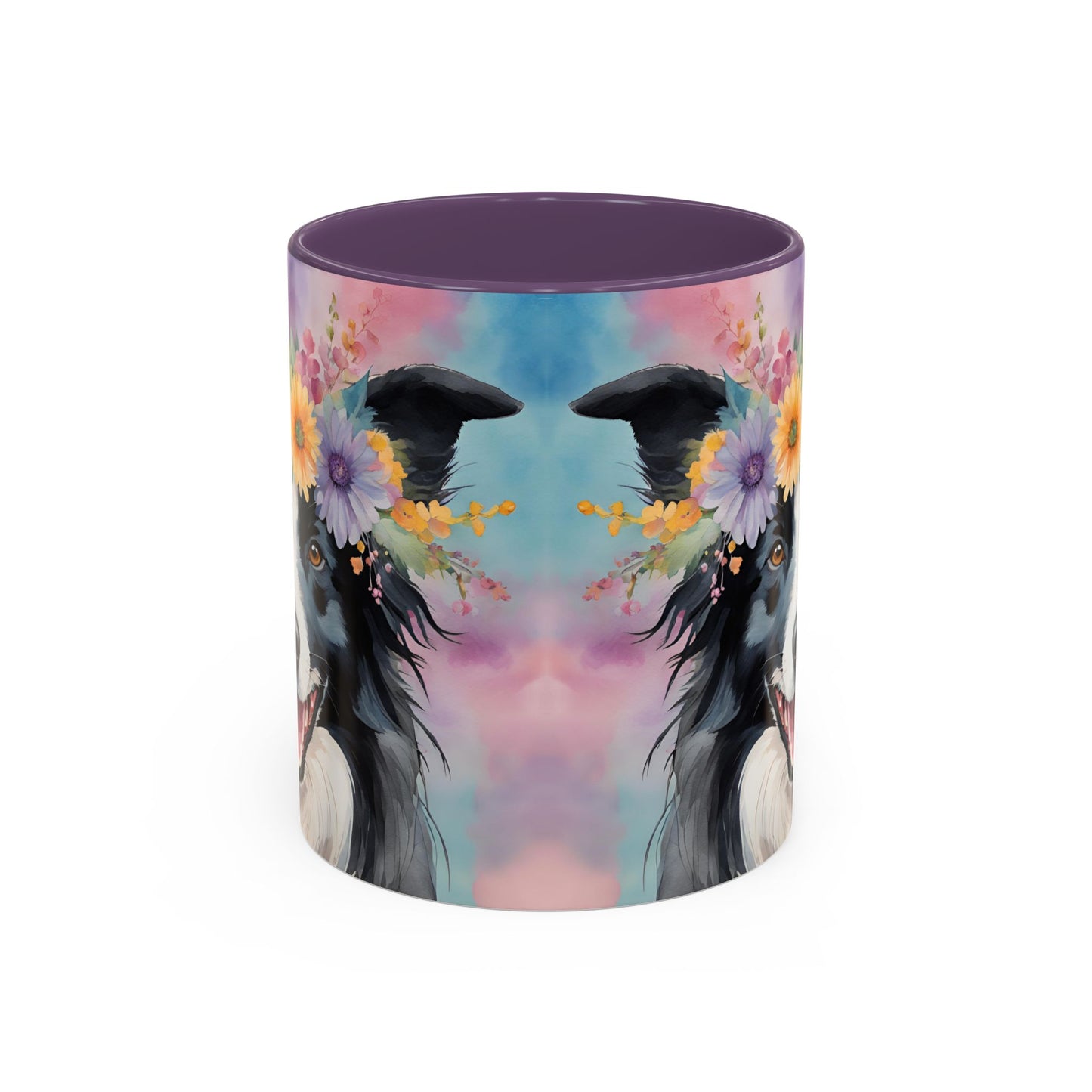 Border Collie 03 Accent Coffee Mug - Dog Lover Gift