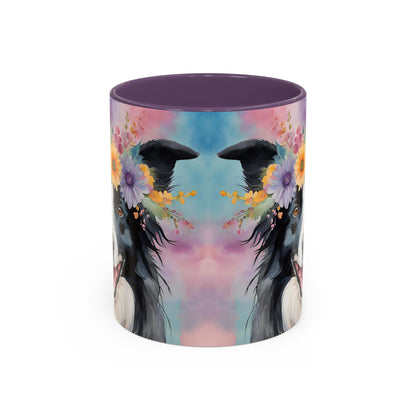 Border Collie 03 Accent Coffee Mug - Dog Lover Gift