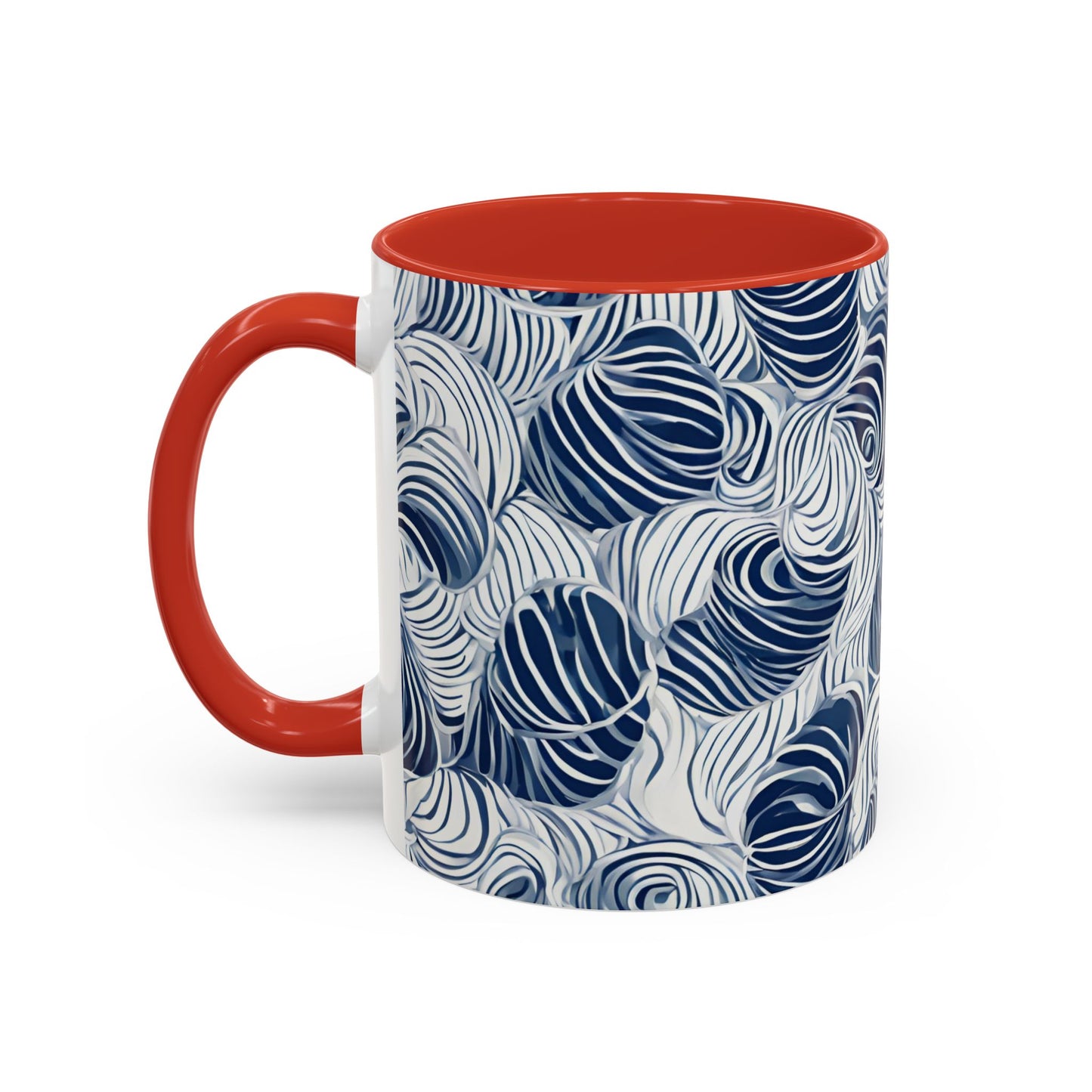 Seashell 5 Accent Coffee Mug (11oz)