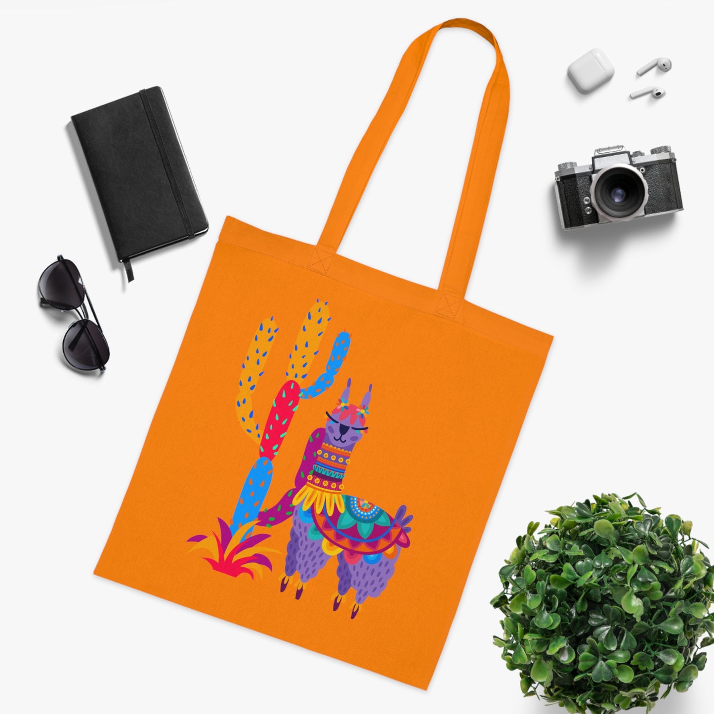 Llama 04 Cotton Tote