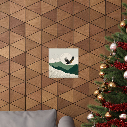 Lone Collection Eagle 4 Matte Square Posters