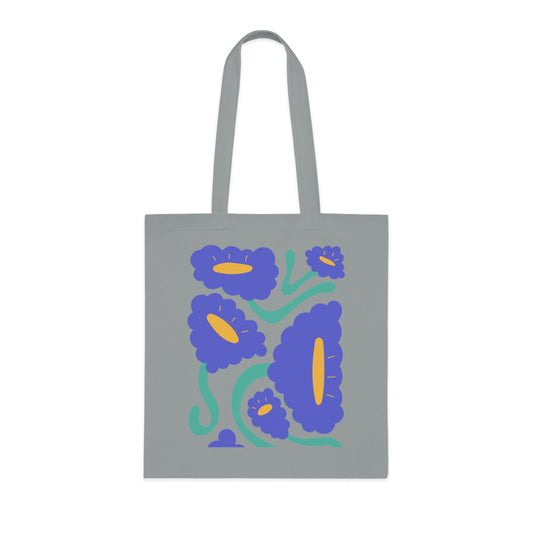 Abstract flowers 04 Cotton Tote