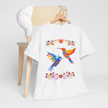 Jazzy birds 07 Unisex Heavy Cotton Tee