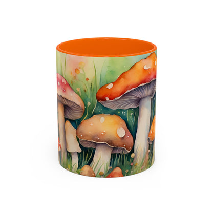Mushroom 5 Accent Mug 11oz