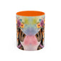 Dachshund 03 Accent Coffee Mug - Dog Lover Gift