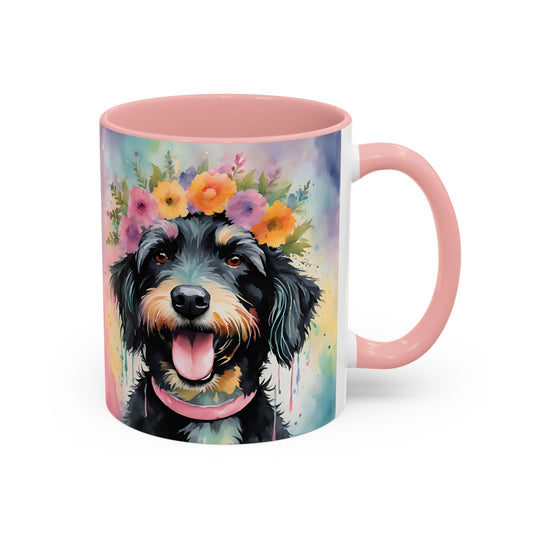 Eddy 02 Accent Coffee Mug - Dog Lover Gift