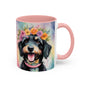 Eddy 02 Accent Coffee Mug - Dog Lover Gift
