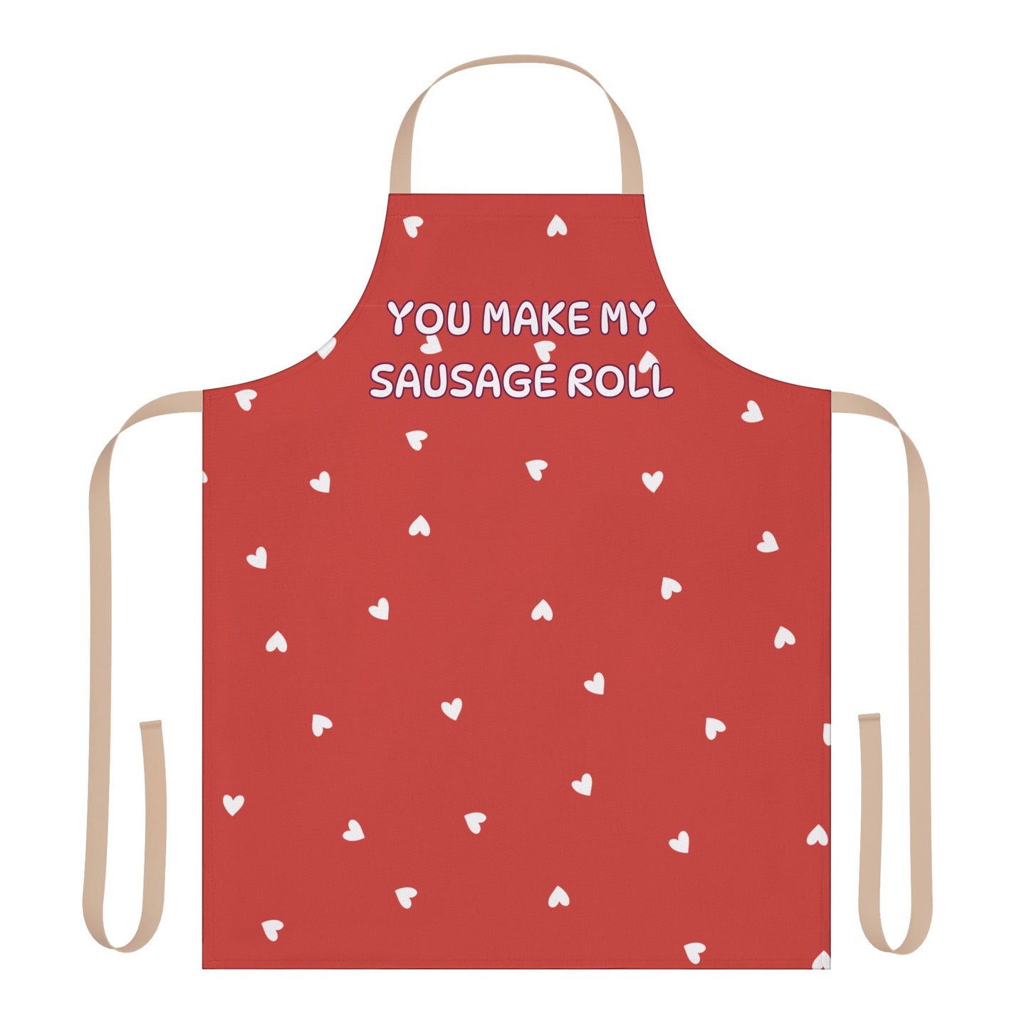 You Make My Sausage Roll Valentines Apron, 5-Color Straps