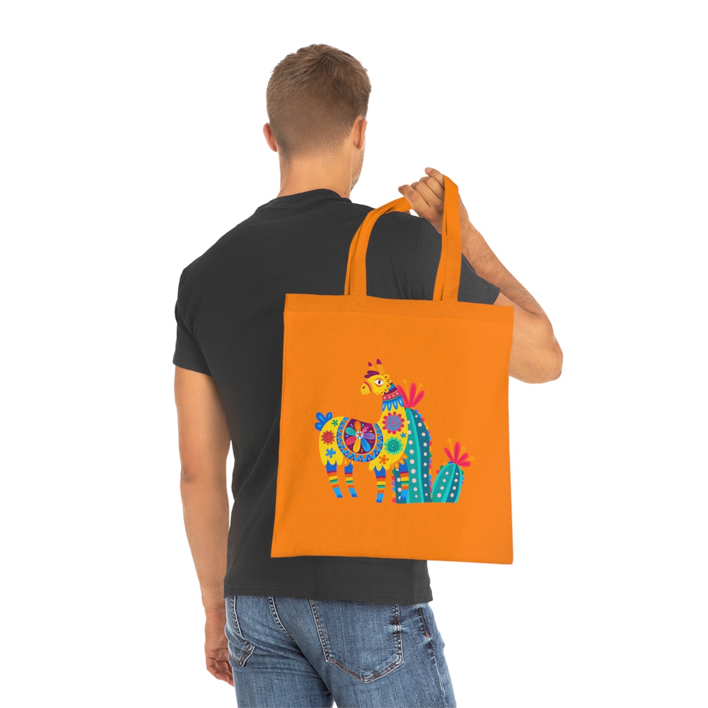 Llama 05 Cotton Tote