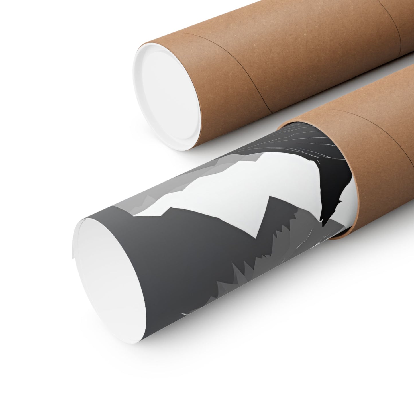 Lone Collection Wolf 6 Matte Square Posters