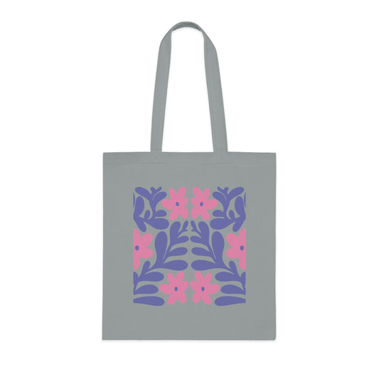 Abstract flowers 17 Cotton Tote