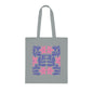 Abstract flowers 17 Cotton Tote
