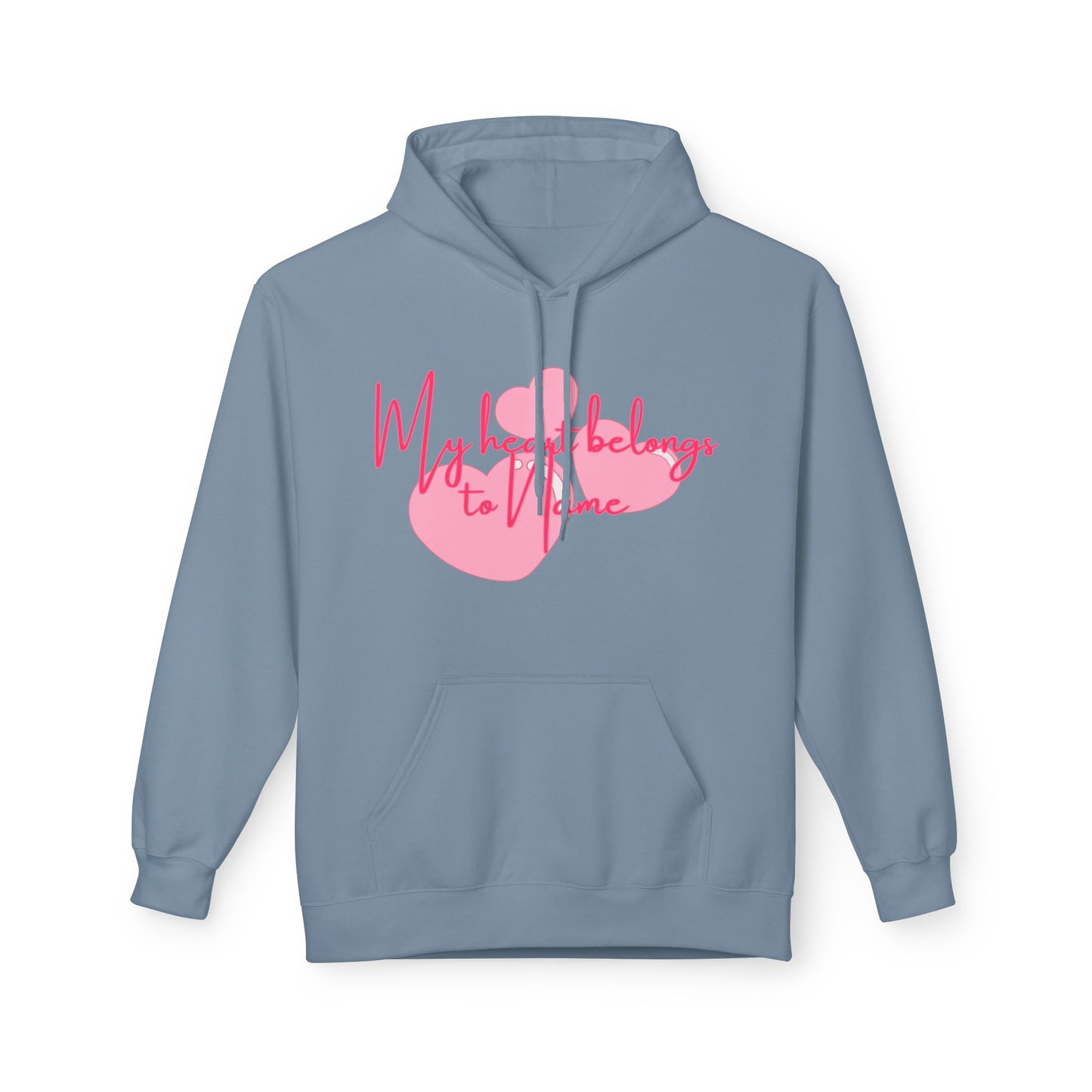 (Personalizable) My Heart Belongs To NAME Unisex Valentines Hoodie