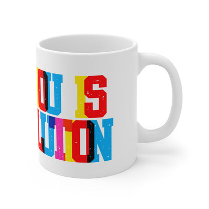 Loving You Is My Revolution Valentines Mug Ceramic 11oz