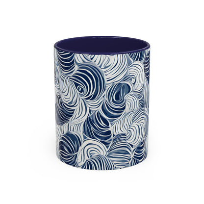 Seashell 5 Accent Coffee Mug (11oz)