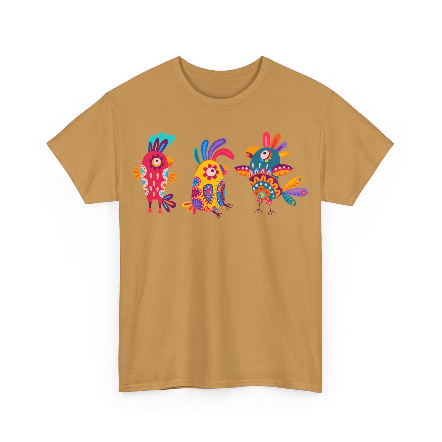 Jazzy birds 10 Unisex Heavy Cotton Tee