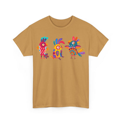 Jazzy birds 10 Unisex Heavy Cotton Tee