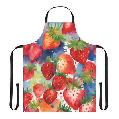 Strawberries 02 Apron 5-Color Straps