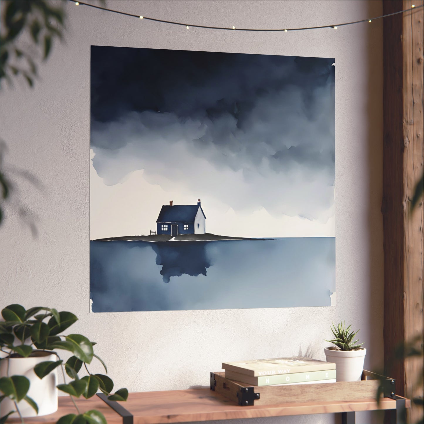 Blue Collection 6 Matte Print