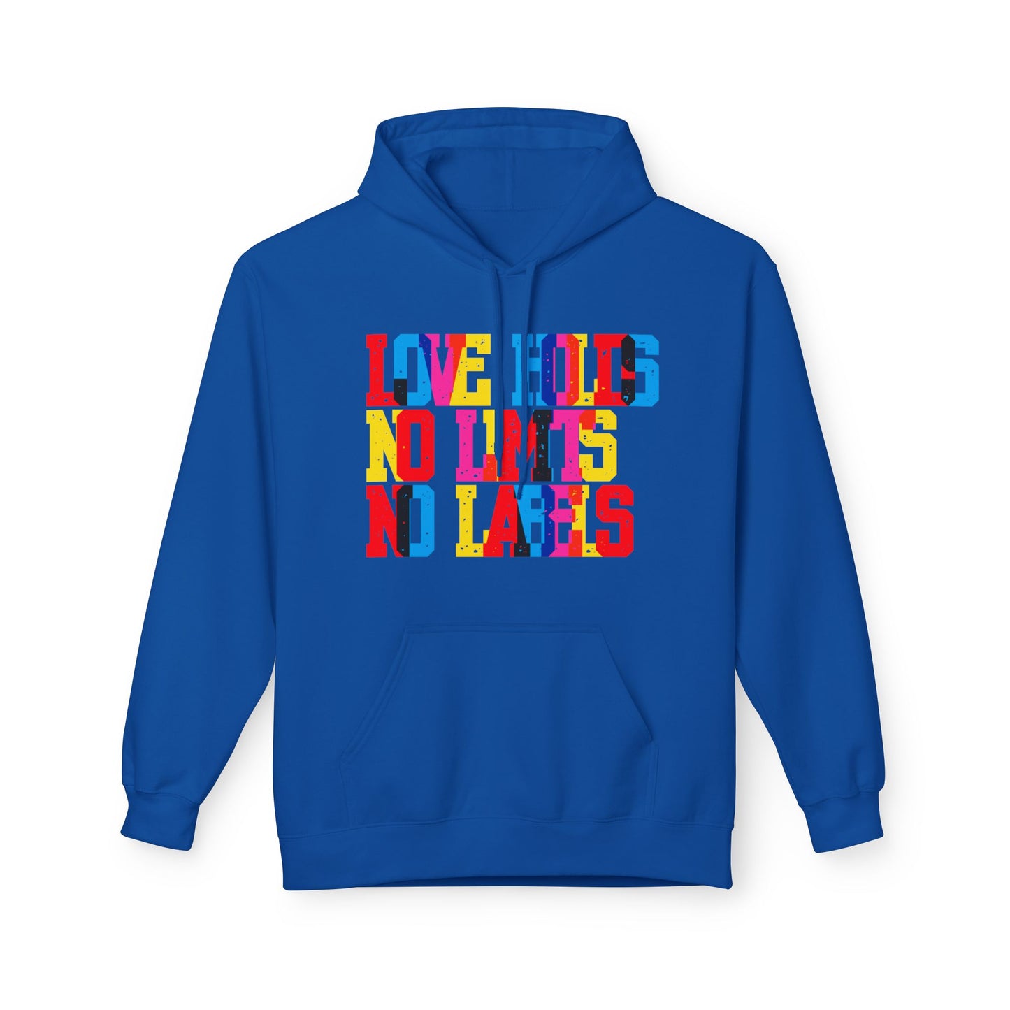 Love Holds No Limits No Labels Unisex Valentines Hoodie