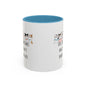 Cats V Dogs Accent Coffee Mug (11oz)